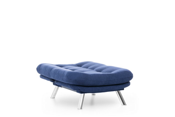 Atelier Del Sofa Misa Solo - Sofá de 1 plaza - Azul marino